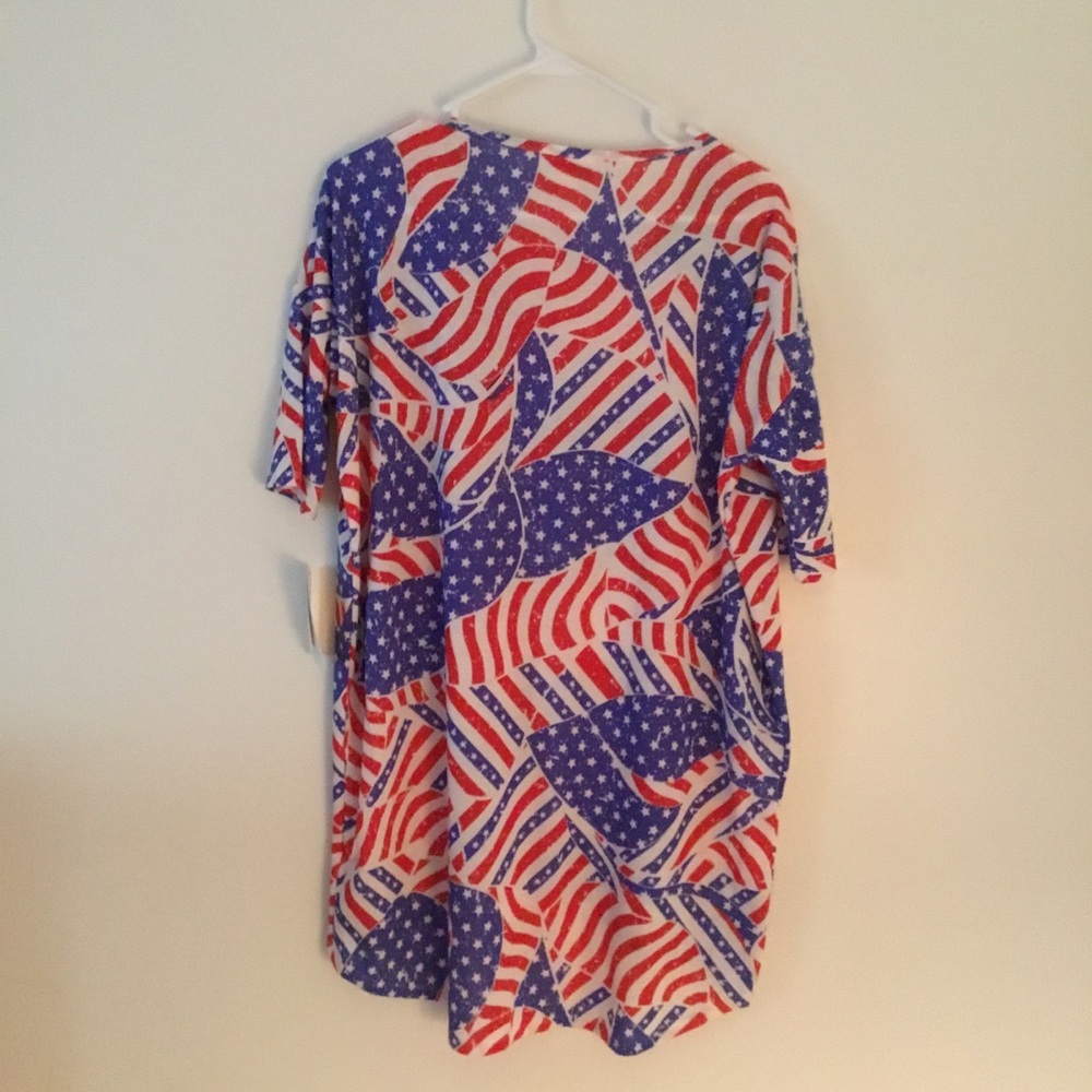 Lularoe Patriotic Irma - Picture 4 of 4